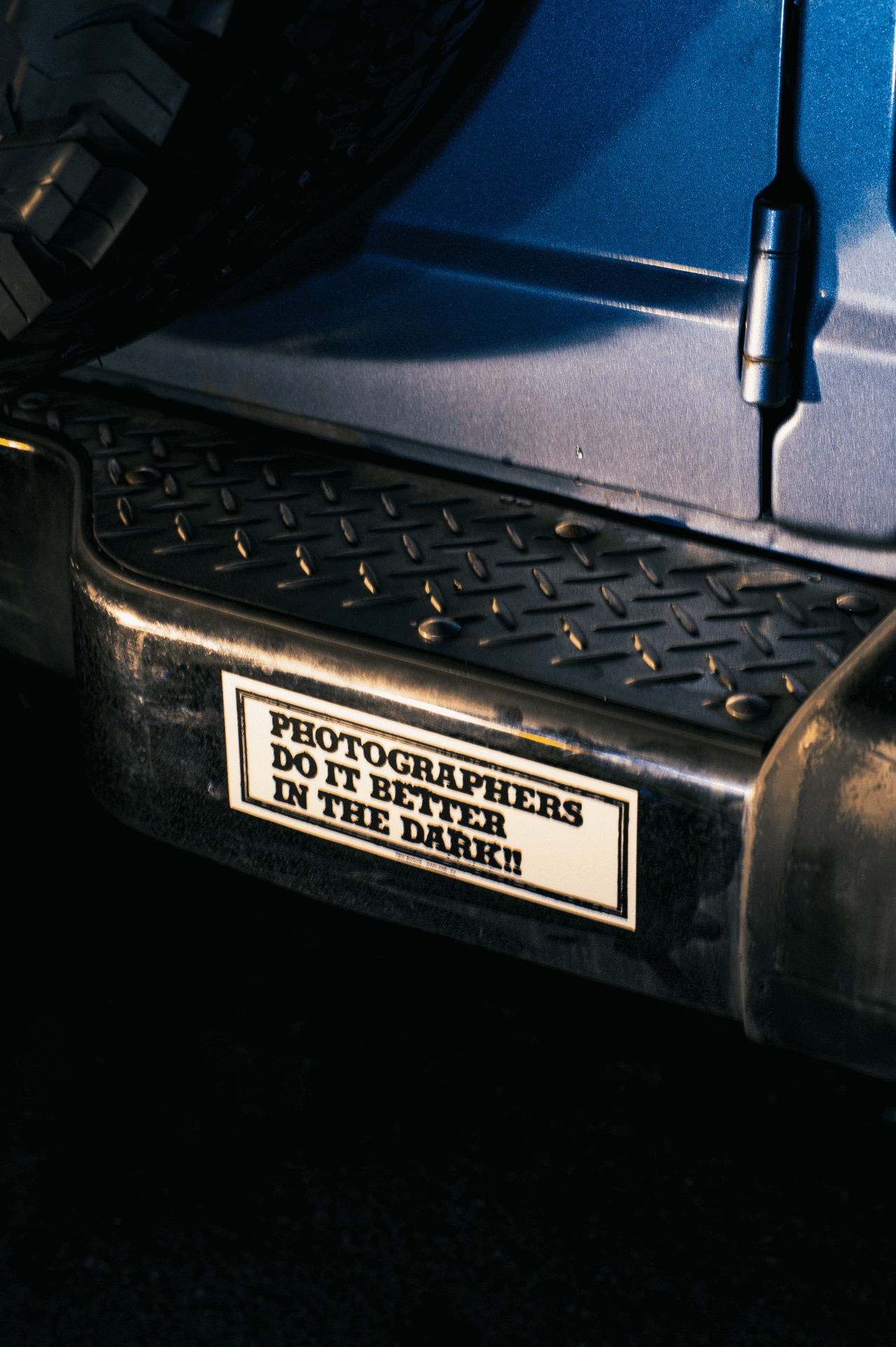 "Better in the Dark" Bumper Sticker